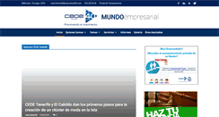 Desktop Screenshot of ceoe-tenerife.com